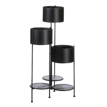 Summerfield Terrace Summerfield Terrace 10018721 3-Tier Barrel Bucket Plant Stand 10018721